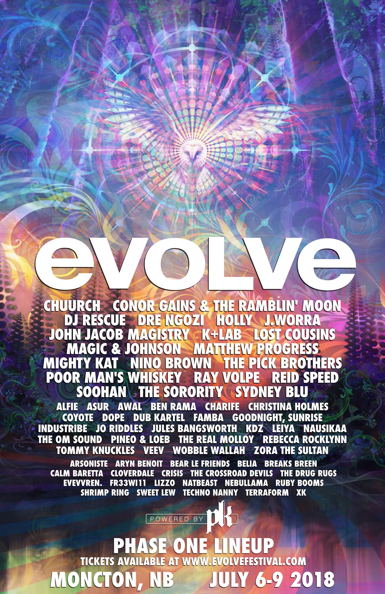 Evolve Announce Phase One Of 2018 Festival Lineup | The East